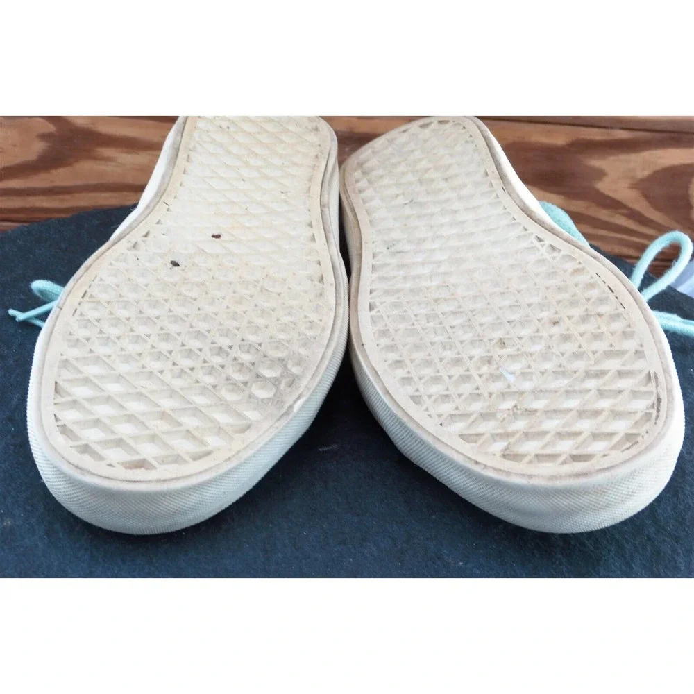 VANS Women Size 9.5 M‎ Blue Skateboarding Leather 721277